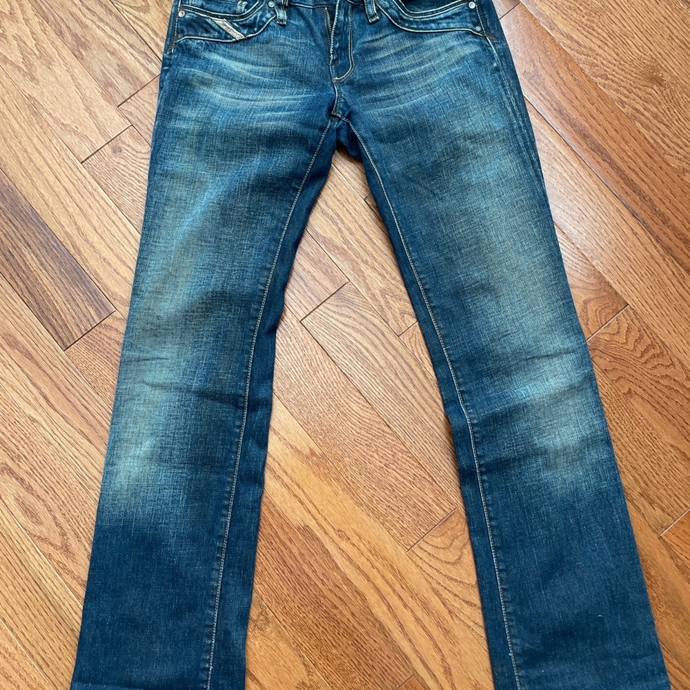 Diesel low rise 26/30 denim $50
